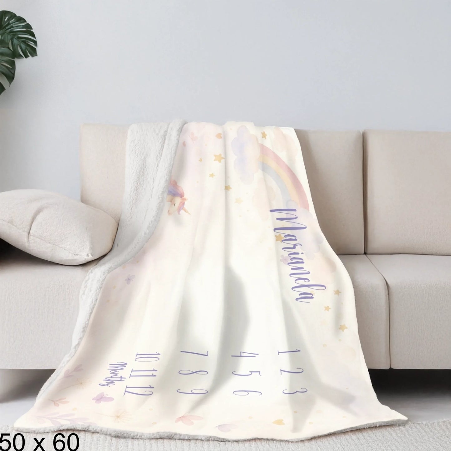 Sherpa Blanket Mockup