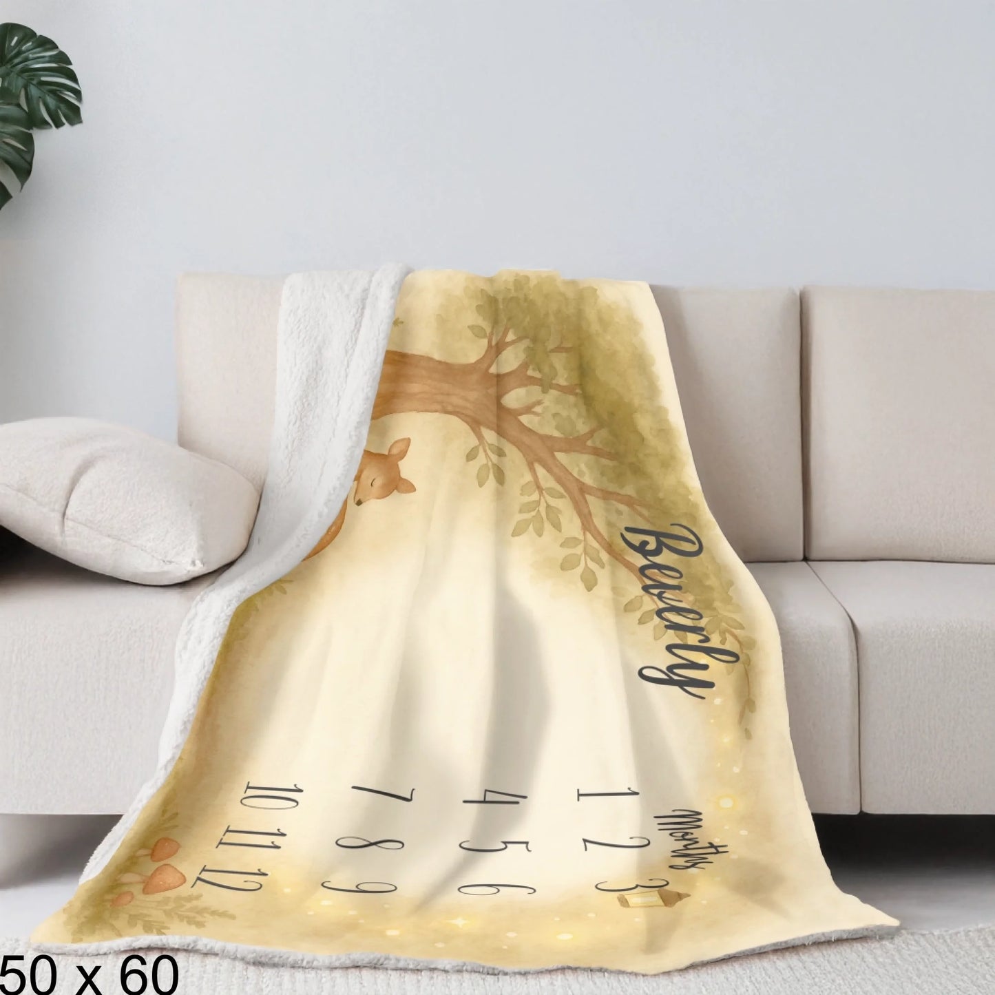 Sherpa Blanket Mockup