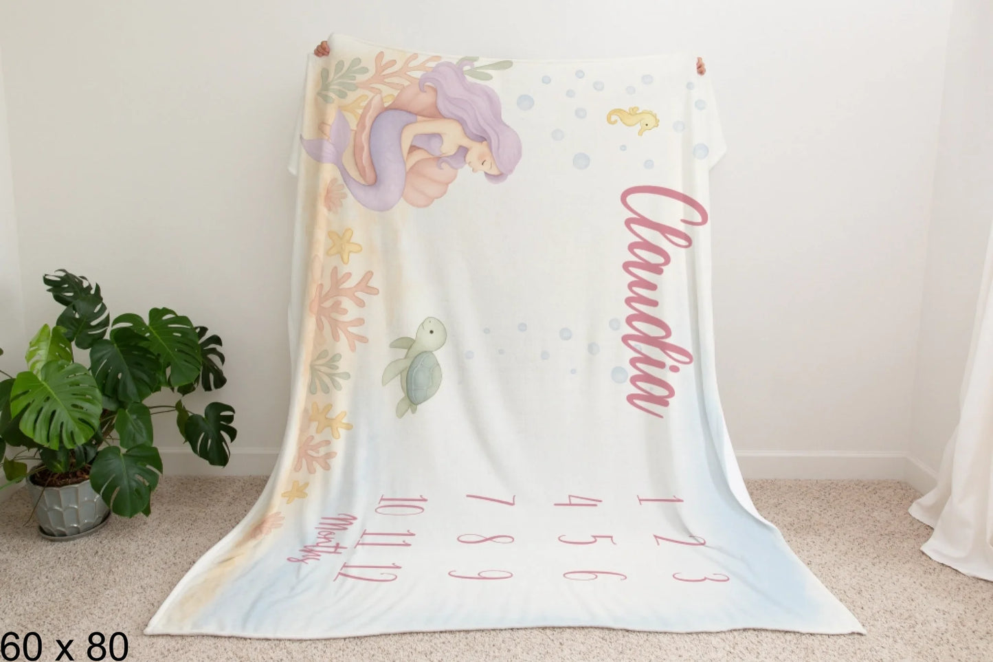 60x80_enchanted_forest_Man_Holding_Velveteen_Blanket_Mockup