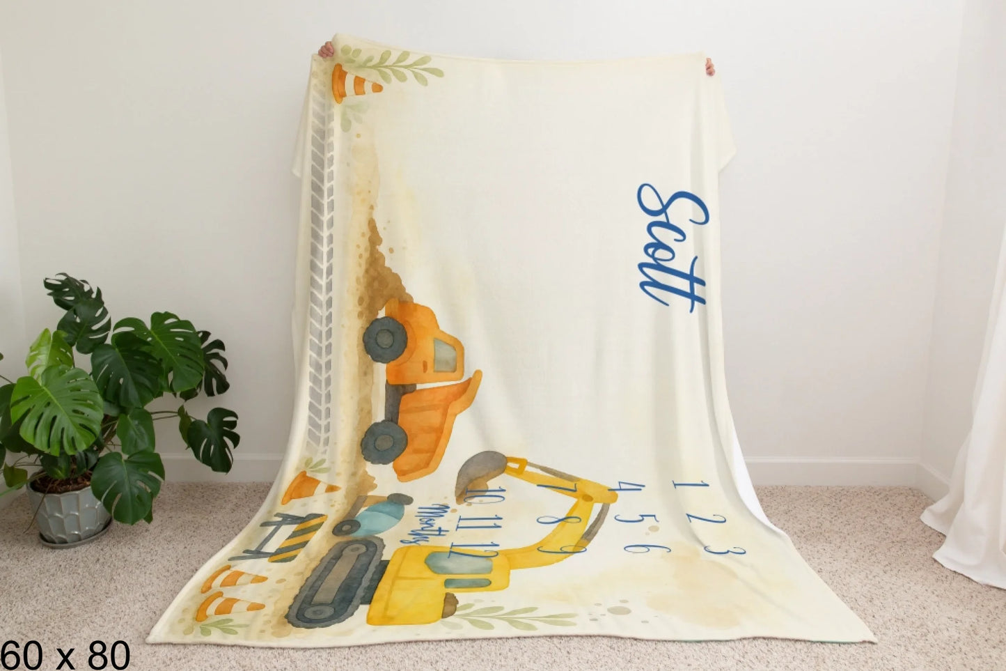 60x80_enchanted_forest_Man_Holding_Velveteen_Blanket_Mockup
