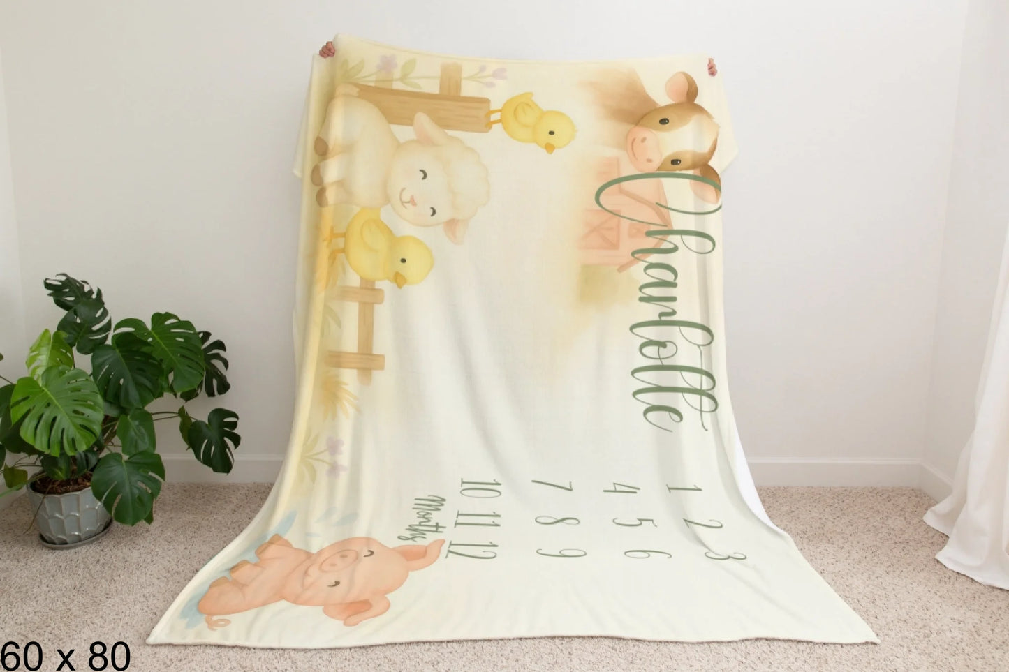 60x80_enchanted_forest_Man_Holding_Velveteen_Blanket_Mockup