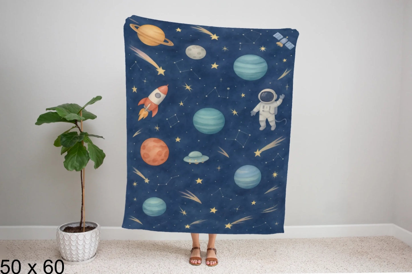 50x60_gingham_woman_holding_velveteen_blanket_mockup