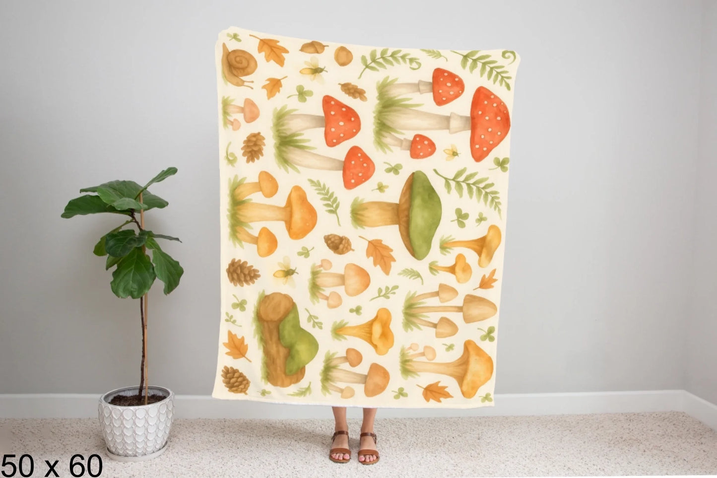 50x60_gingham_woman_holding_velveteen_blanket_mockup