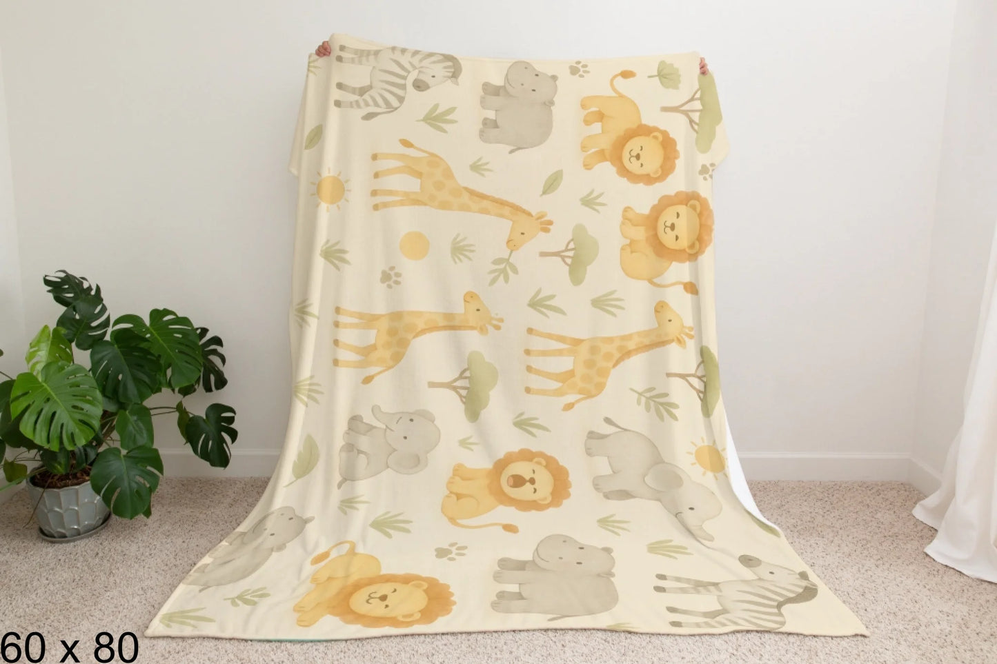 60x80_gingham_man_holding_velveteen_blanket_mockup