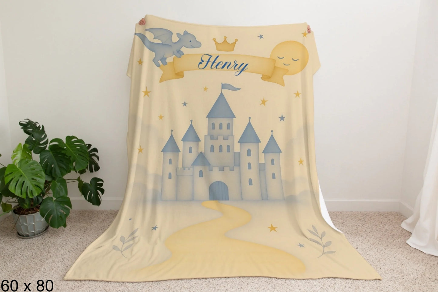 60x80_winter_wonderland_man_holding_velveteen_blanket_mockup