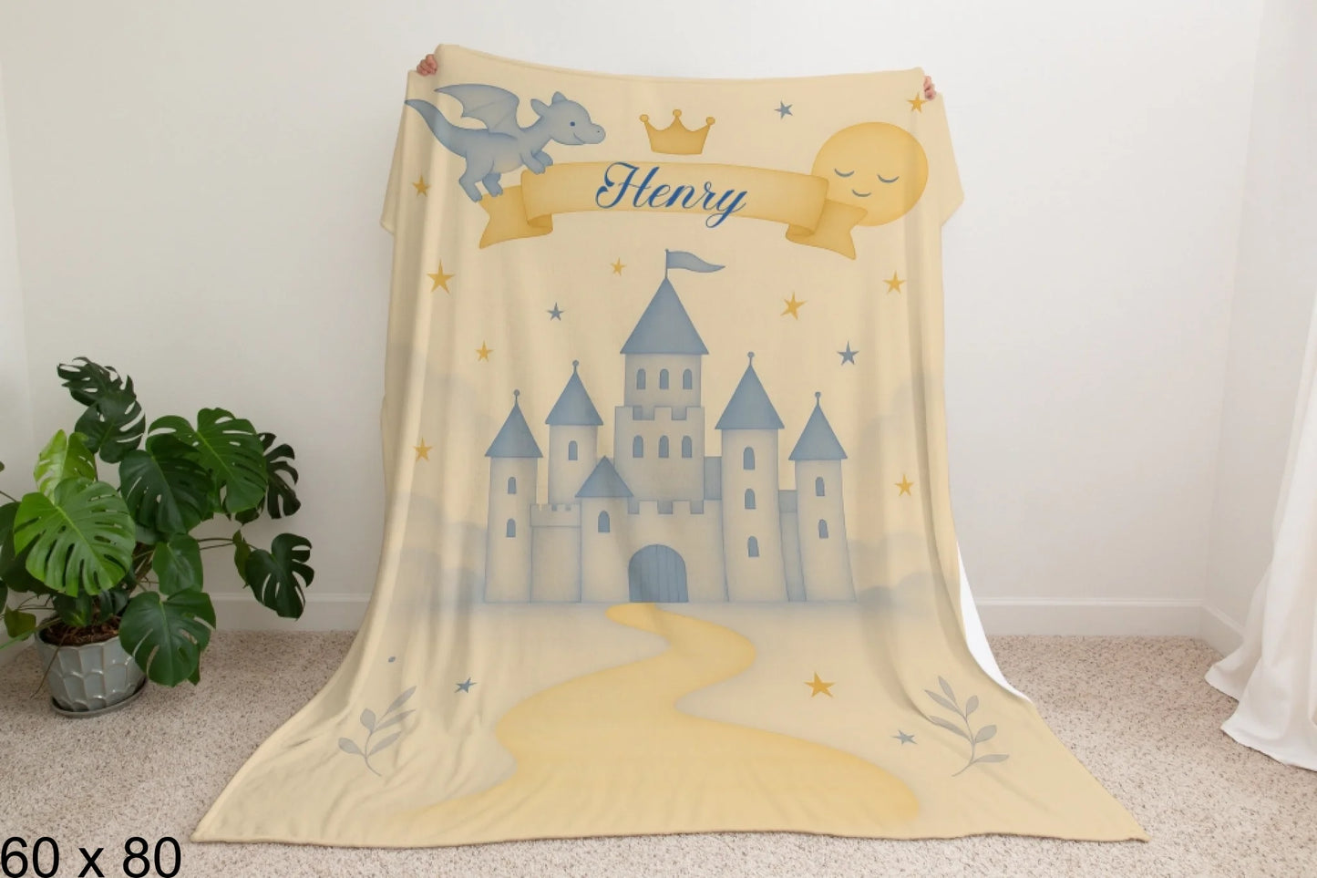 60x80_winter_wonderland_man_holding_velveteen_blanket_mockup