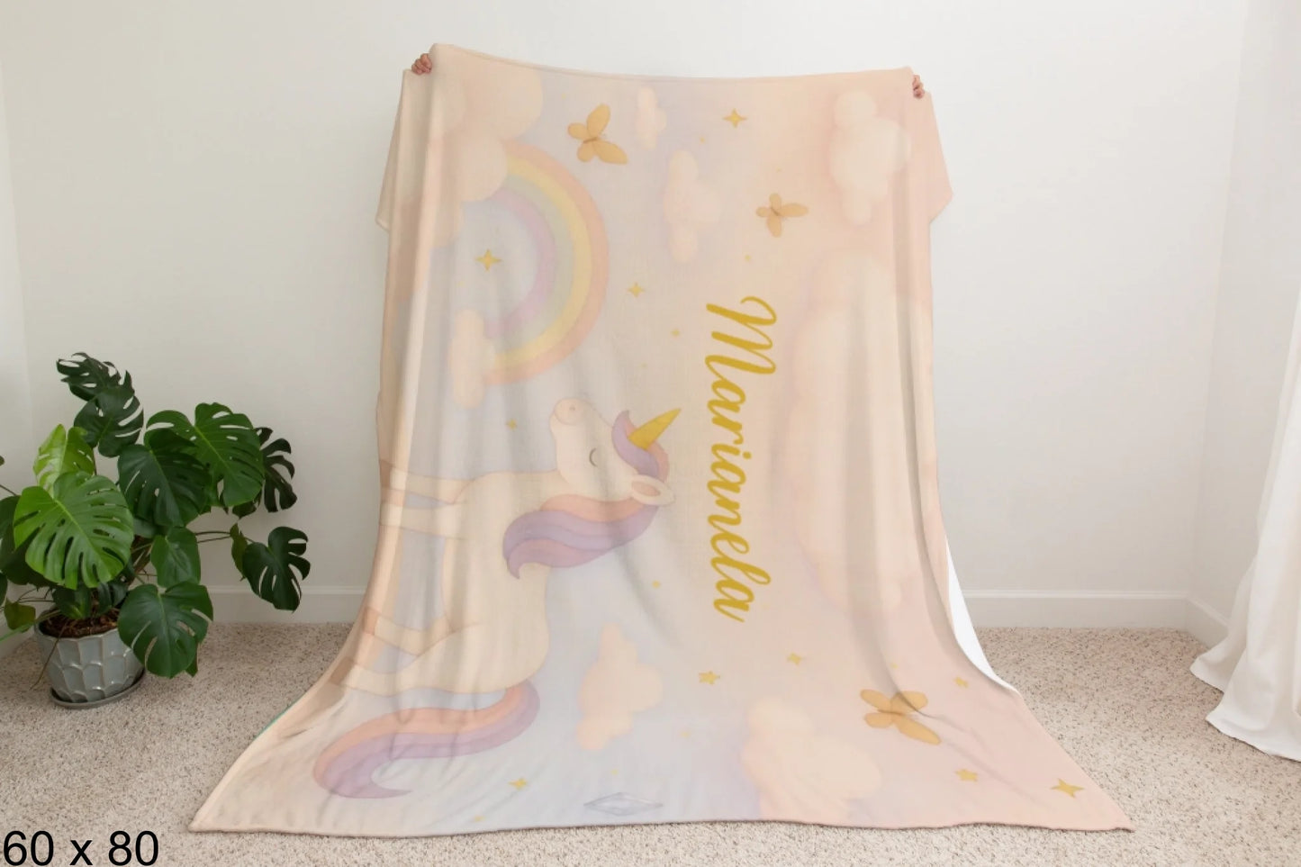 60x80_winter_wonderland_man_holding_velveteen_blanket_mockup