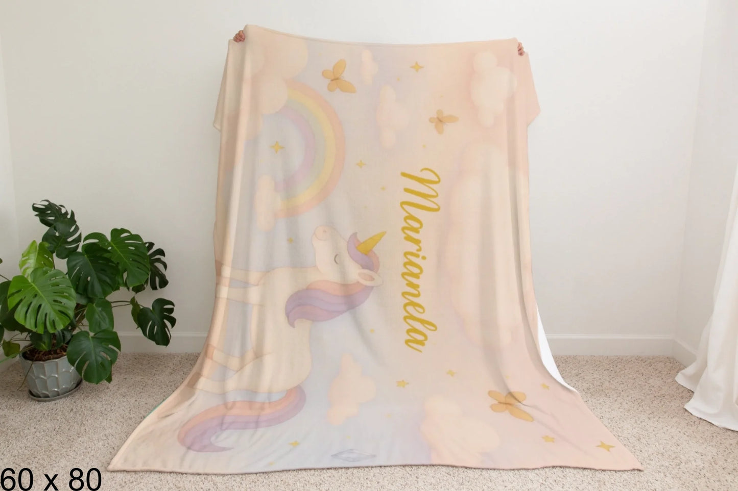 60x80_winter_wonderland_man_holding_velveteen_blanket_mockup
