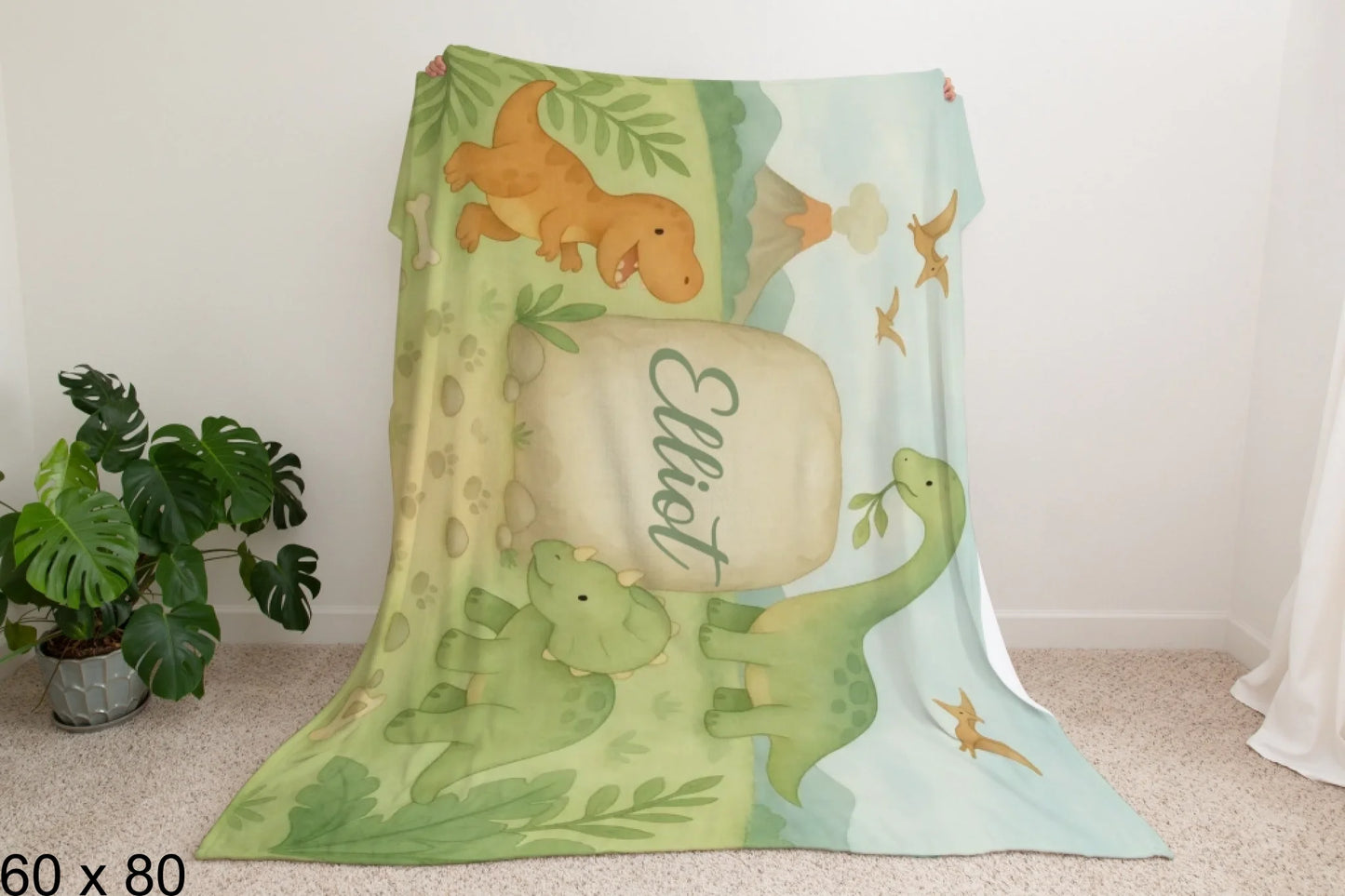 60x80_winter_wonderland_man_holding_velveteen_blanket_mockup