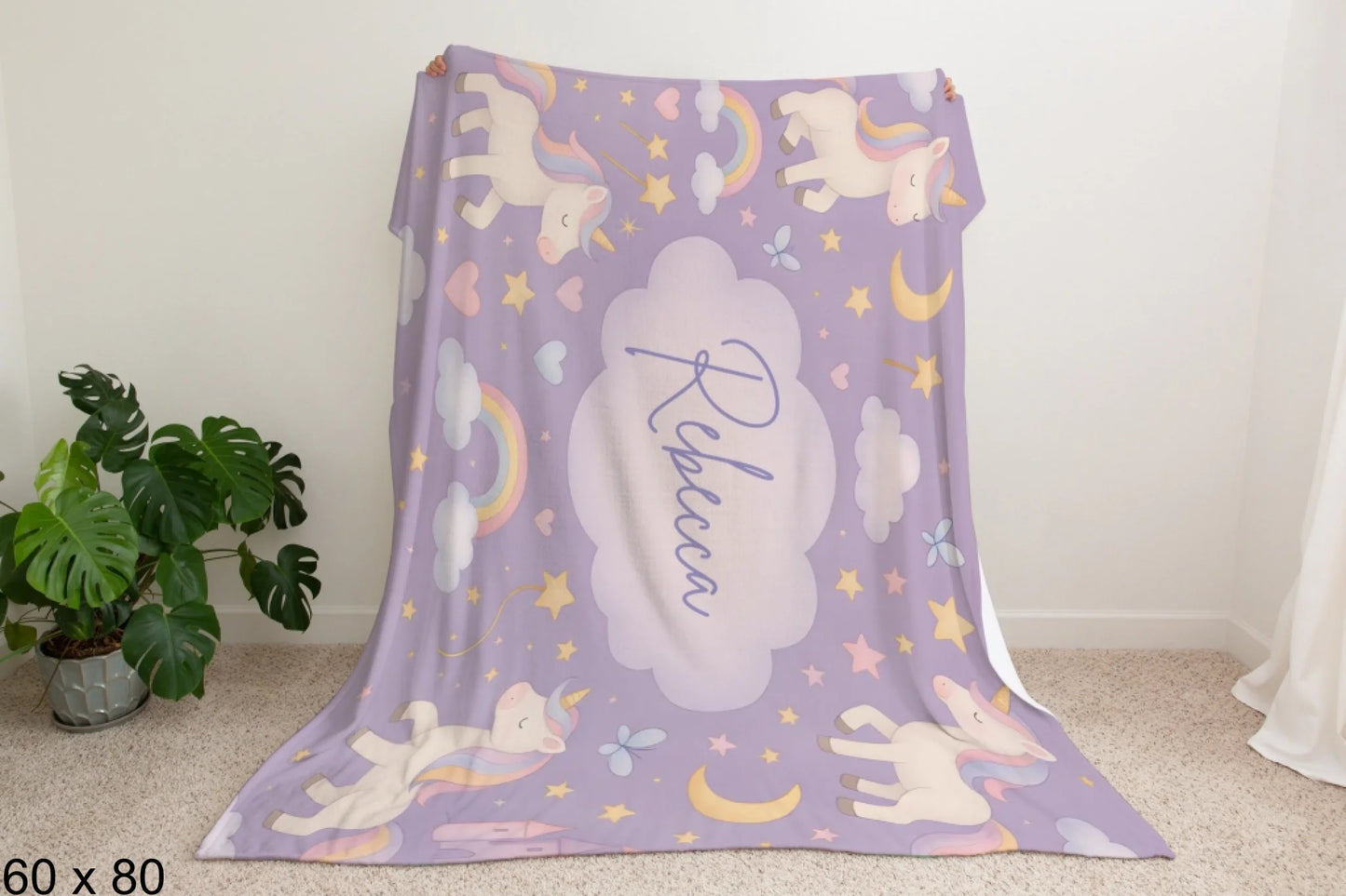 60x80_winter_wonderland_man_holding_velveteen_blanket_mockup