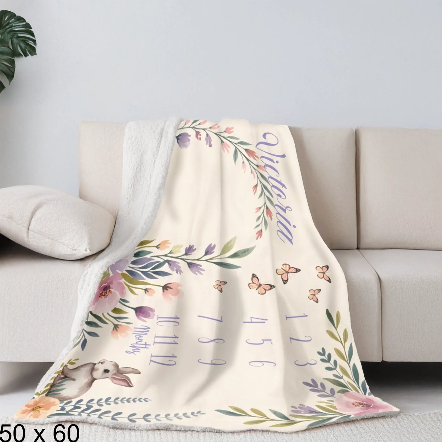 Sherpa Blanket Mockup