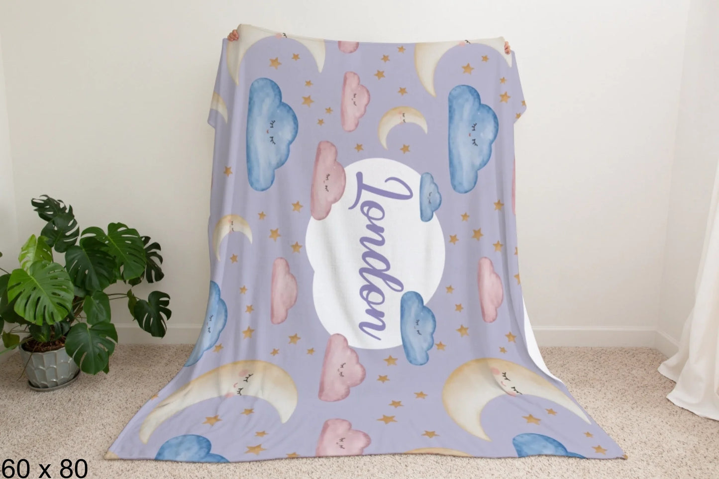 60x80_winter_wonderland_man_holding_velveteen_blanket_mockup