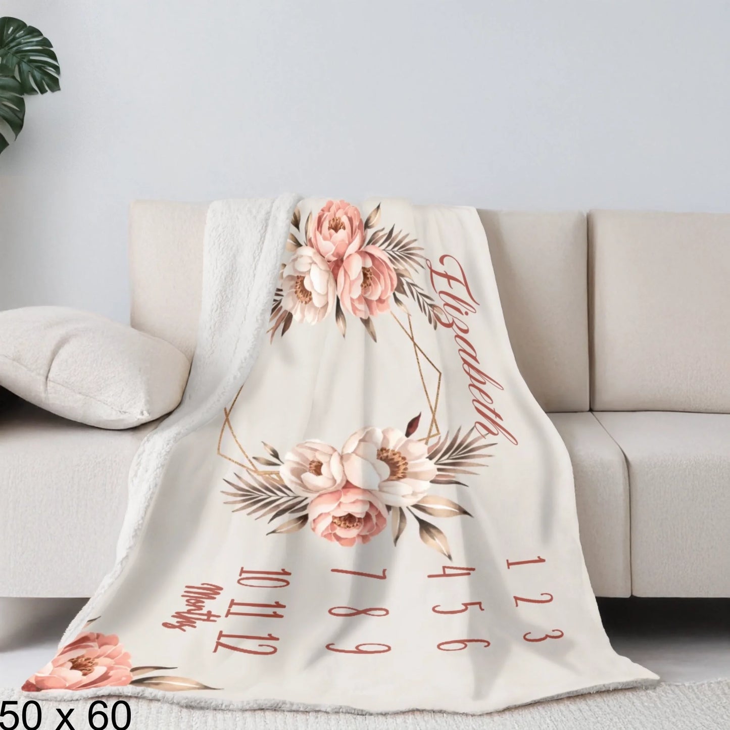 Sherpa Blanket Mockup