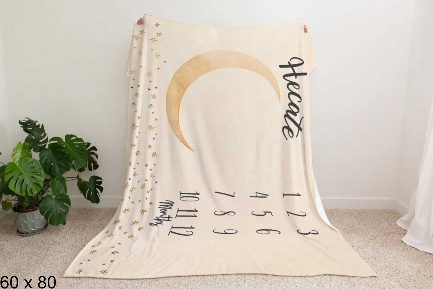 60x80_enchanted_forest_Man_Holding_Velveteen_Blanket_Mockup