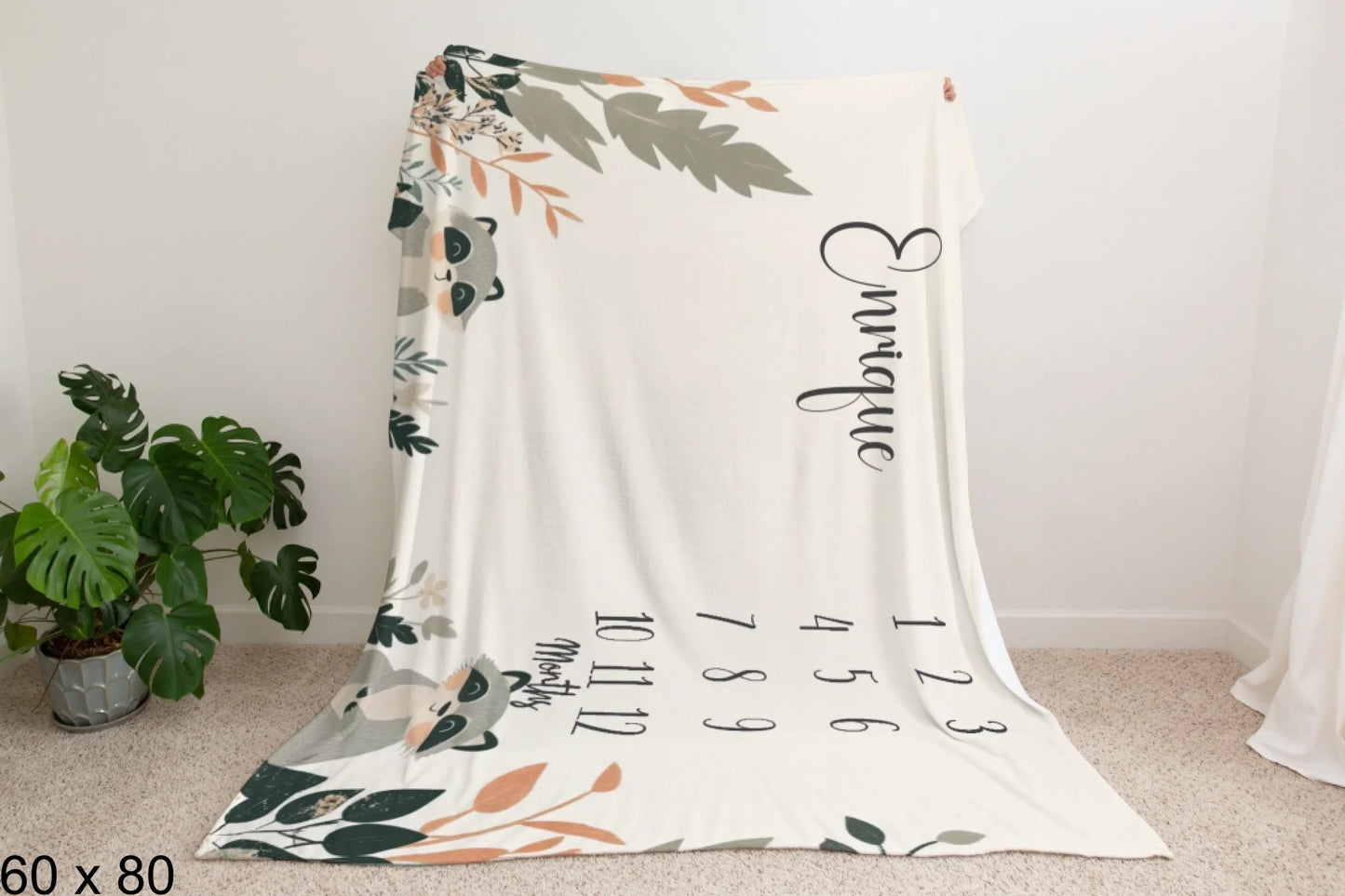 60x80_enchanted_forest_Man_Holding_Velveteen_Blanket_Mockup
