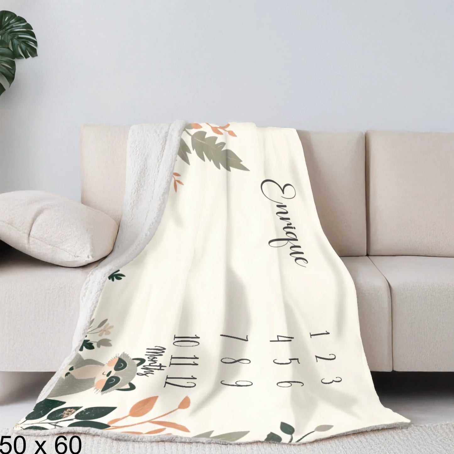 Sherpa Blanket Mockup