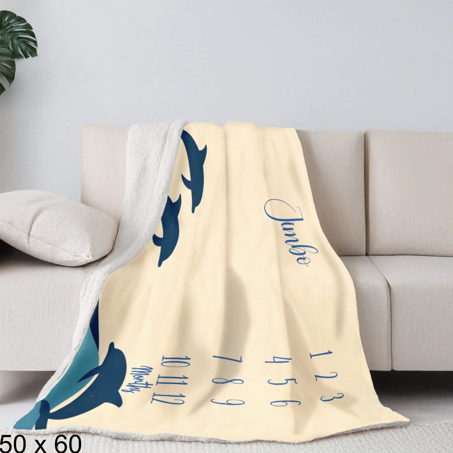 Sherpa Blanket Mockup