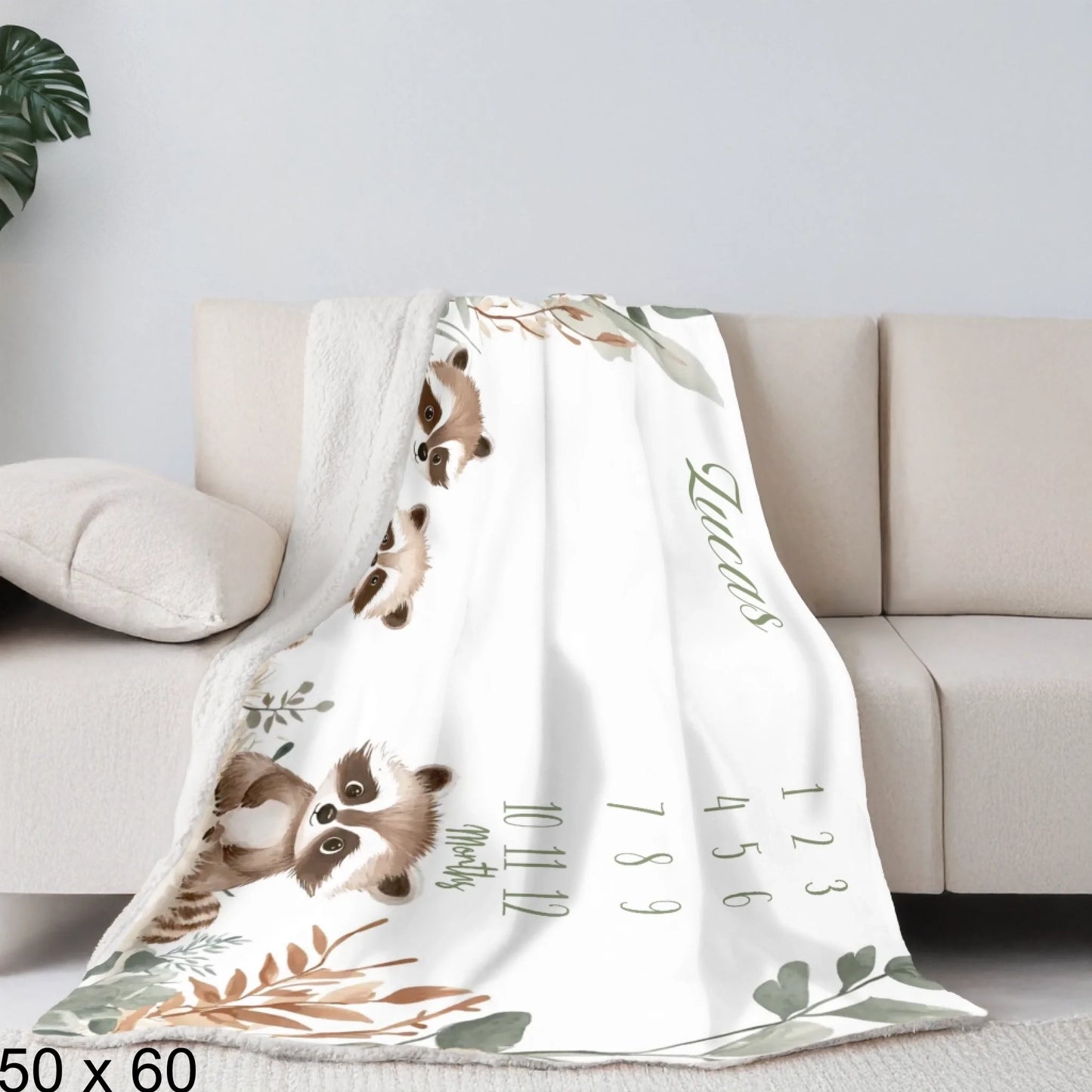 Sherpa Blanket Mockup