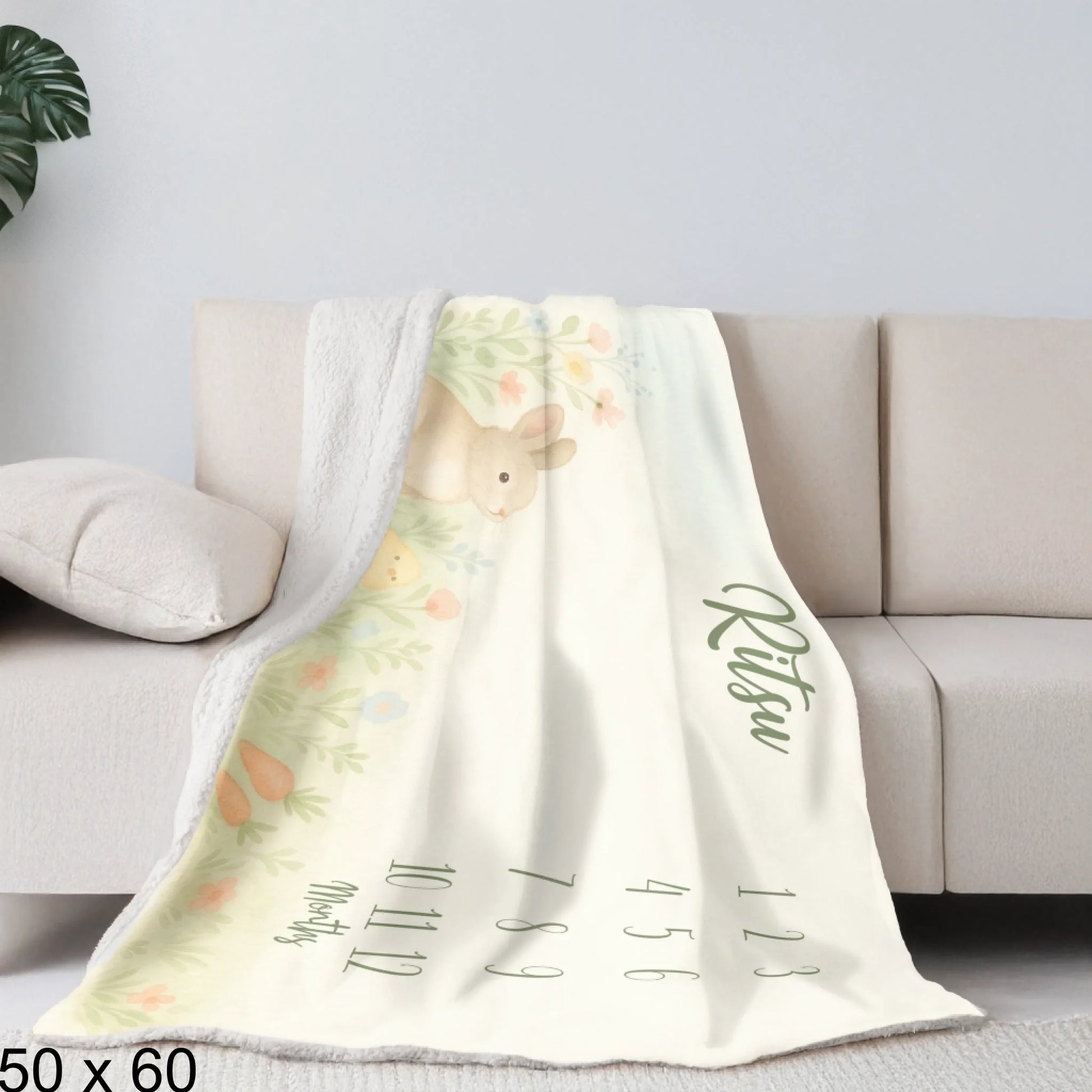 Sherpa Blanket Mockup