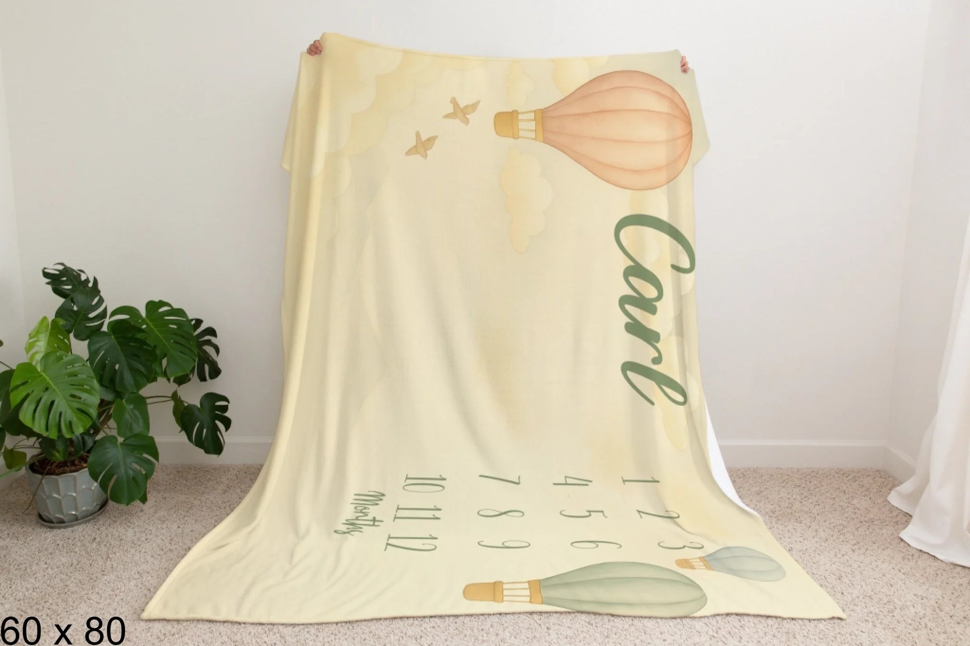 60x80_enchanted_forest_Man_Holding_Velveteen_Blanket_Mockup