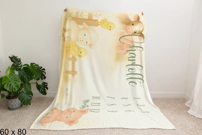 60x80_enchanted_forest_Man_Holding_Velveteen_Blanket_Mockup