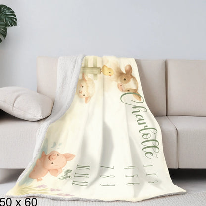 Sherpa Blanket Mockup
