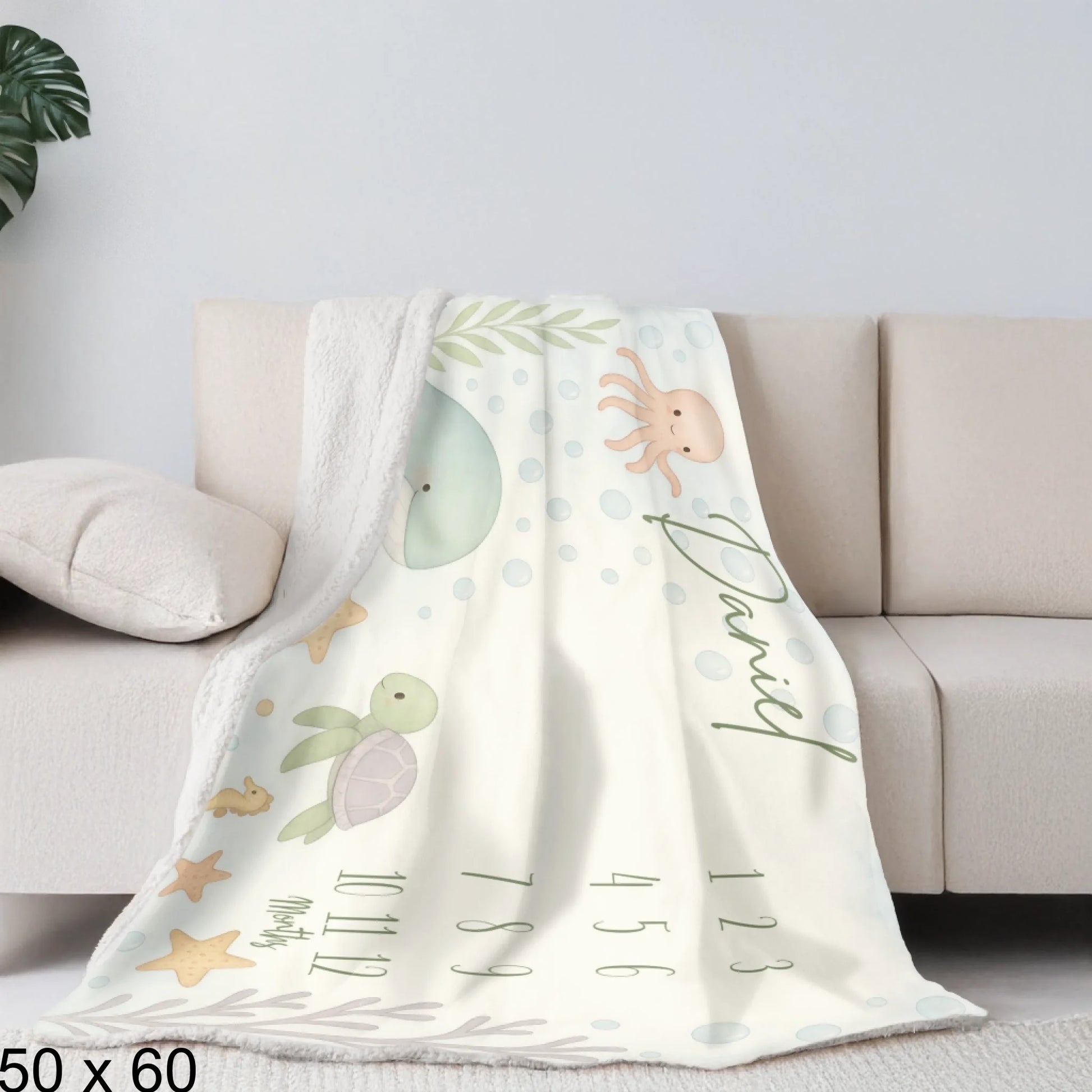 Sherpa Blanket Mockup