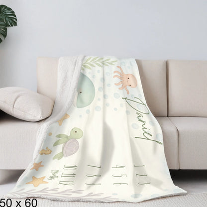 Sherpa Blanket Mockup