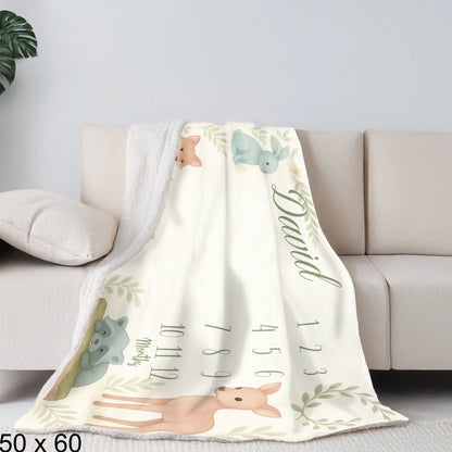 Sherpa Blanket Mockup