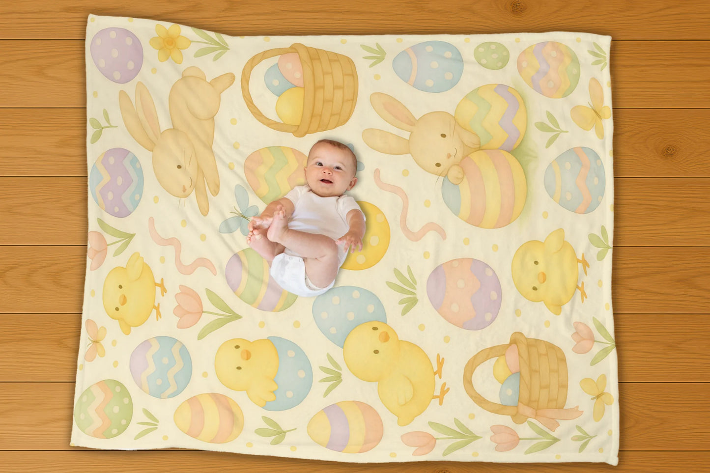 Easter Pattern Blanket - No Personalization