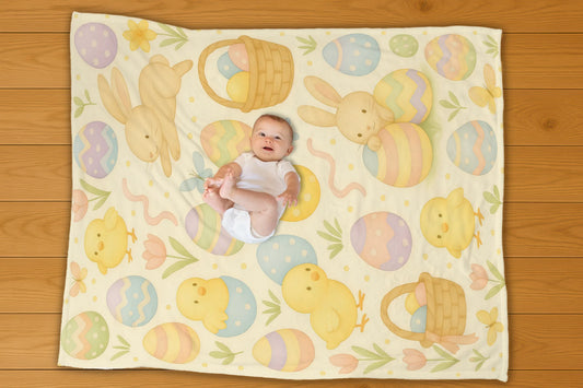 Easter Pattern Blanket - No Personalization