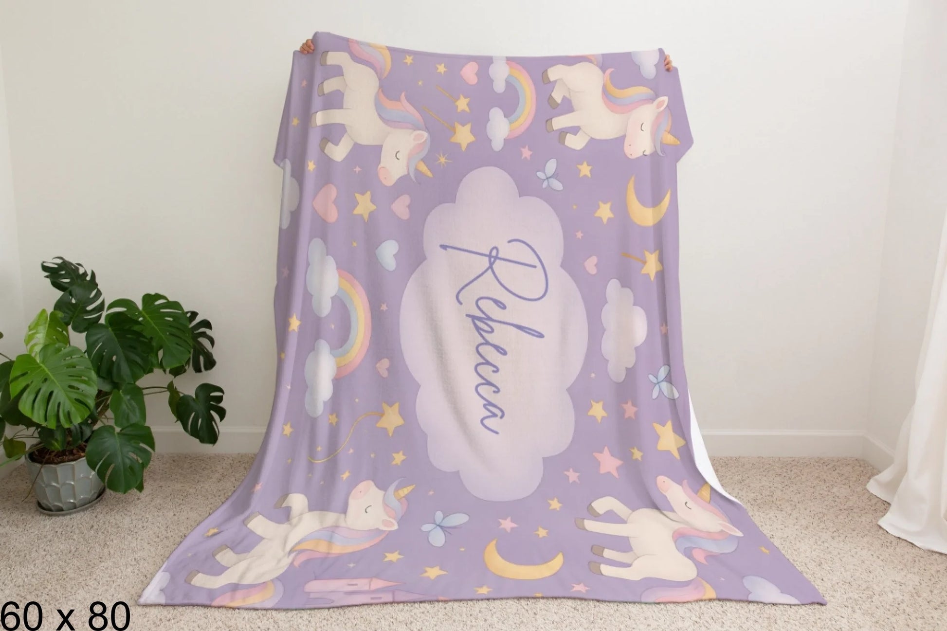 60x80_winter_wonderland_man_holding_velveteen_blanket_mockup