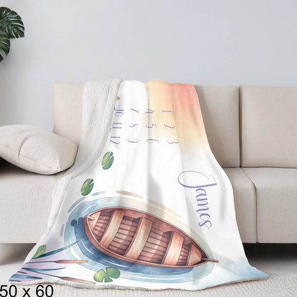 Sherpa Blanket Mockup