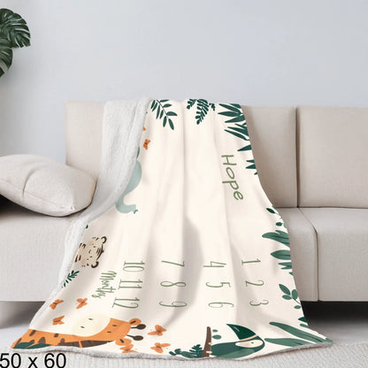 Sherpa Blanket Mockup