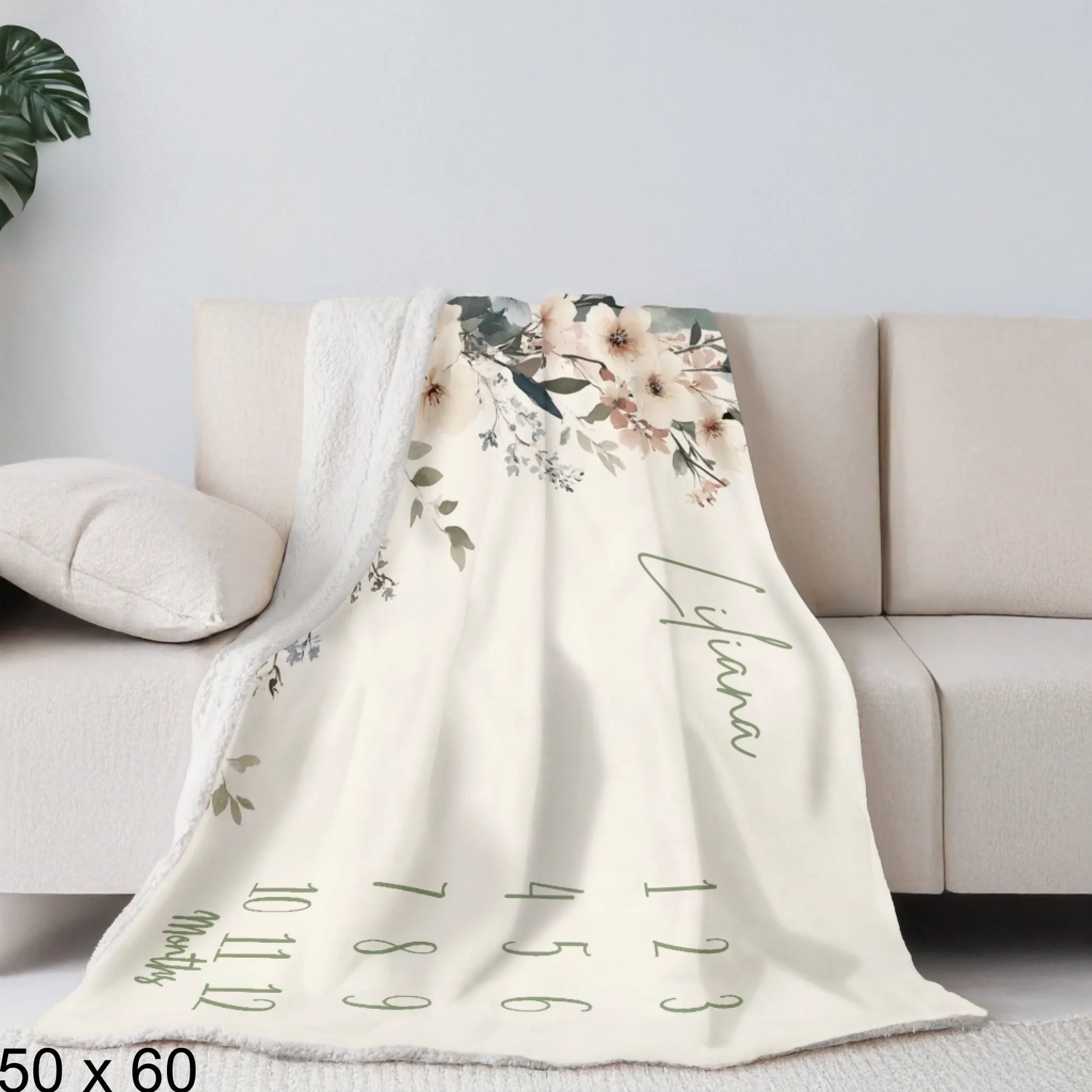 Sherpa Blanket Mockup